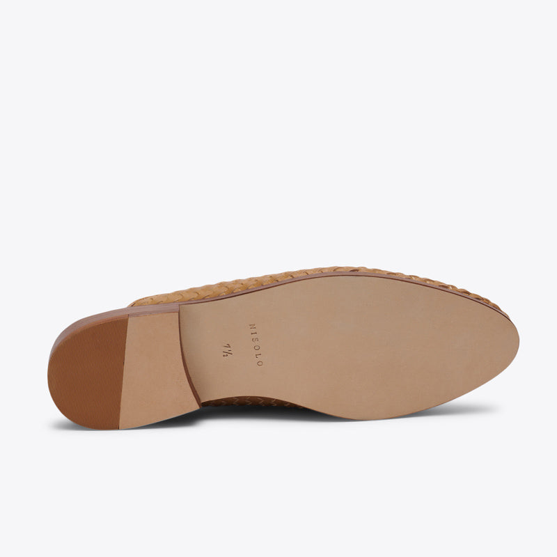 Ama Woven Mule Woven Almond