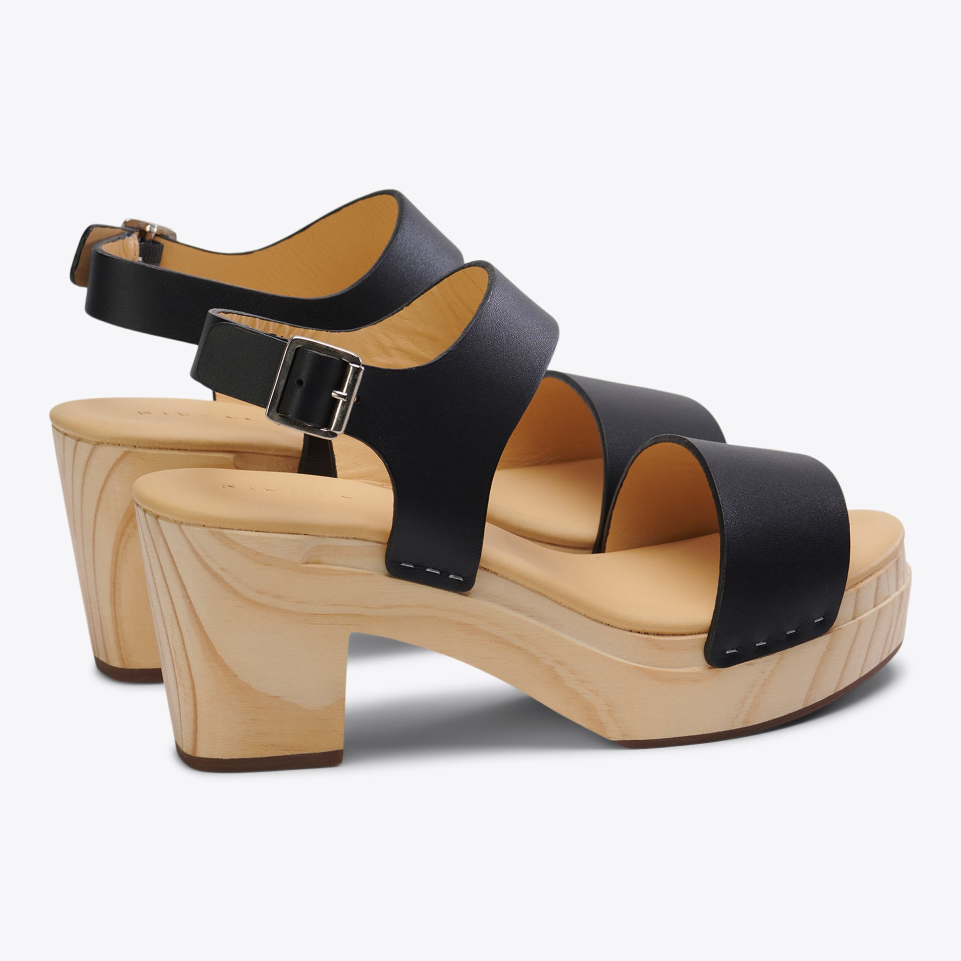 All-Day Open Toe Clog Black