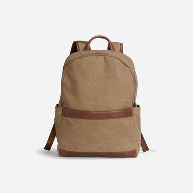 Nisolo - Alex Commuter Backpack Waxed Canvas