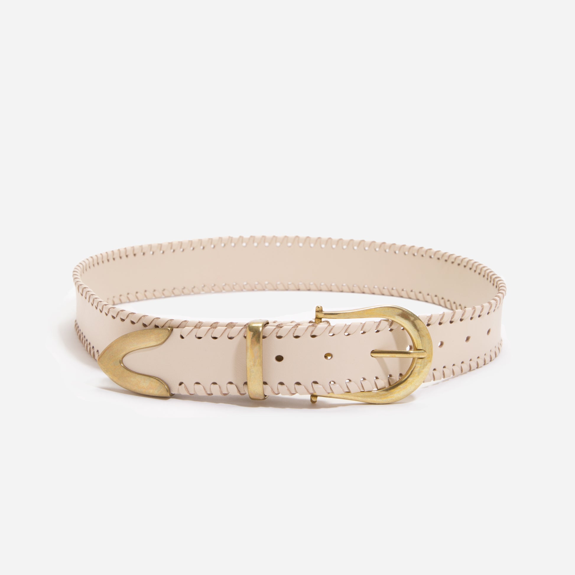 Bonnie Belt Whipstitch Pearl