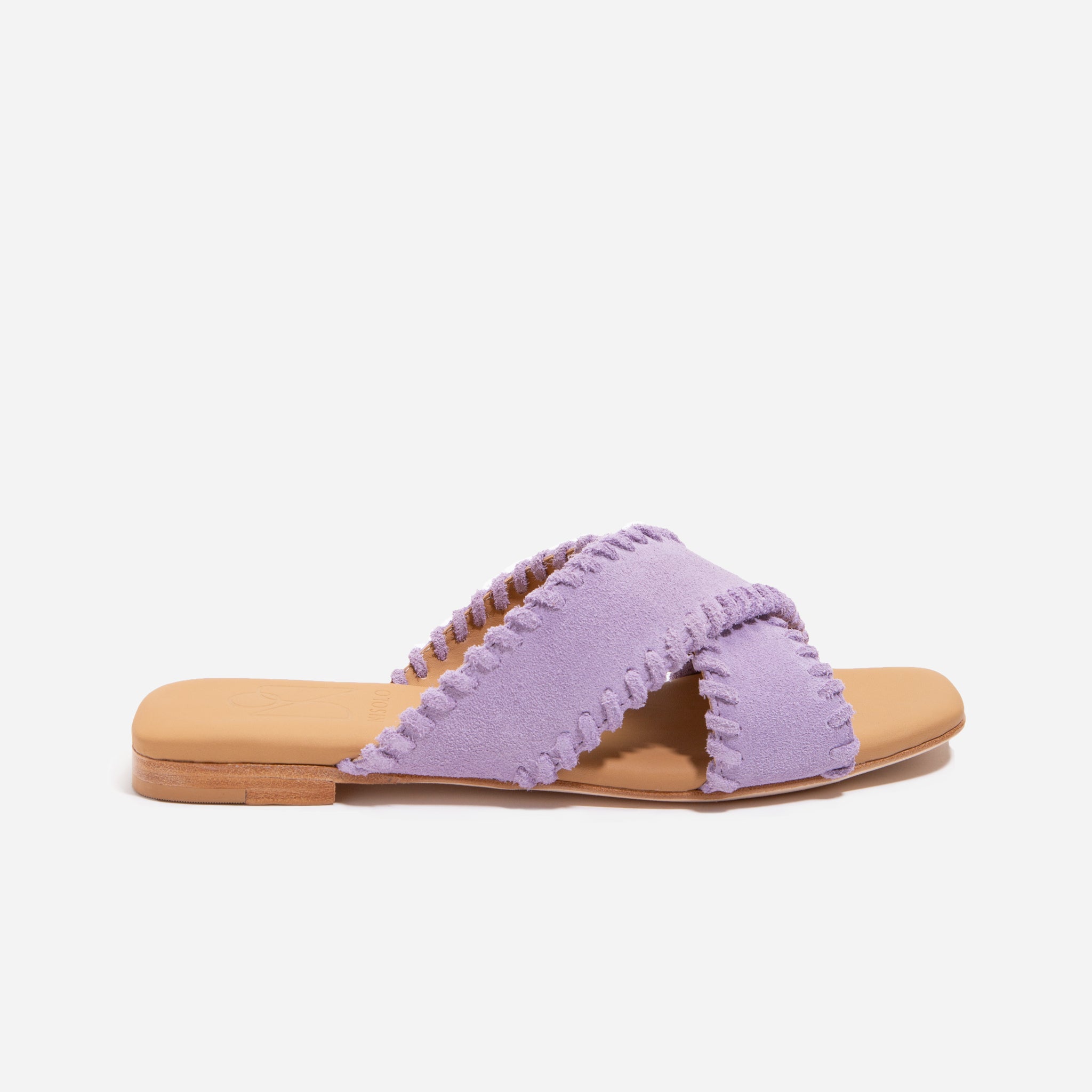 Catalina Sandal Whipstitch Lilac