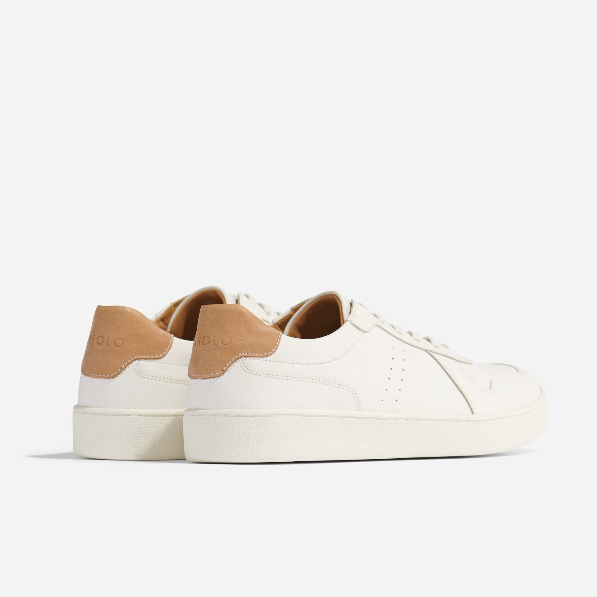 Men's Beto Go-To Court Sneaker White