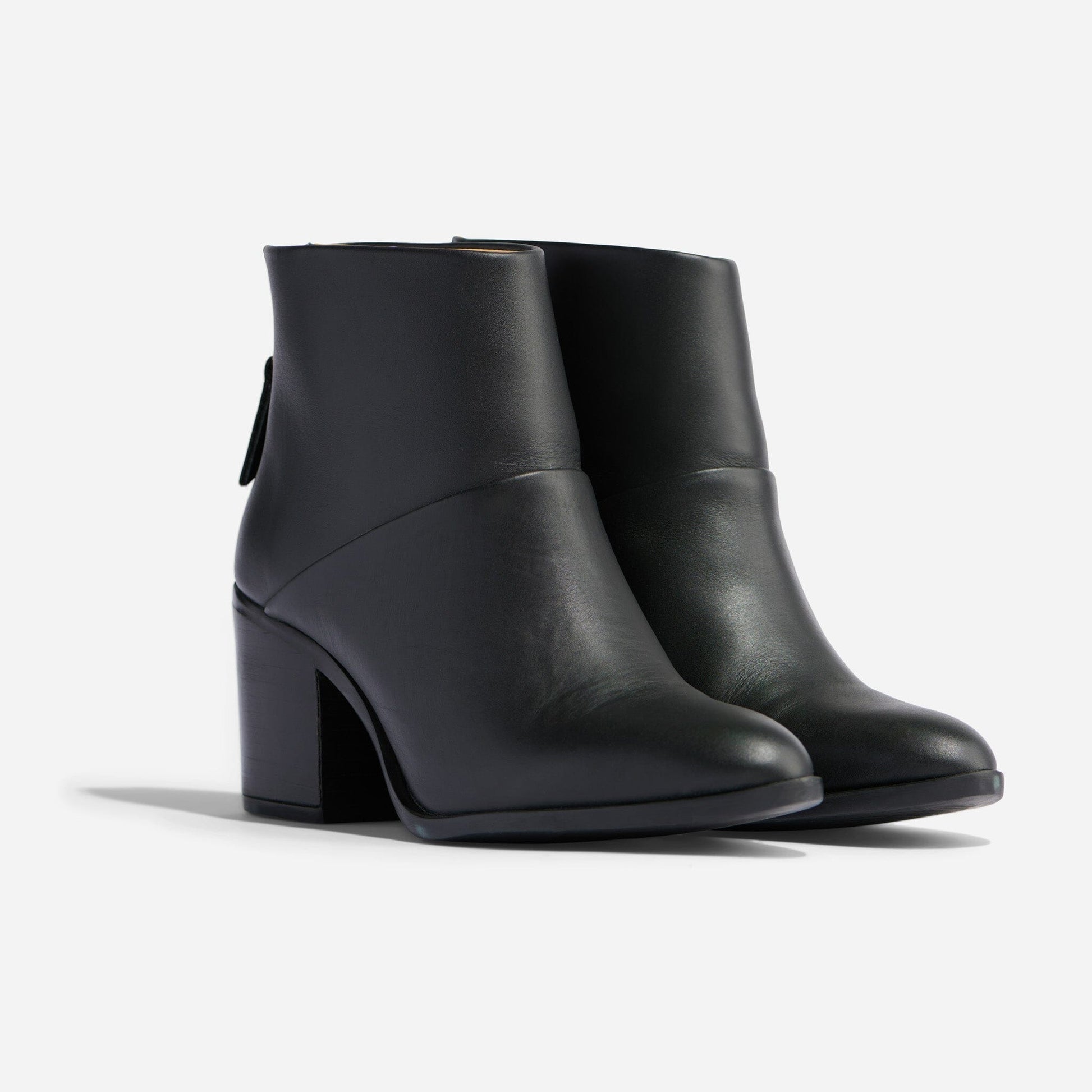 Dari Commuter Boot Black/Black Women's Leather Boot Nisolo 