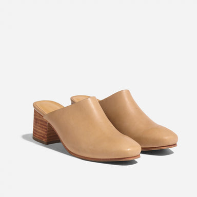 Nisolo - All-Day Heeled Mule Almond