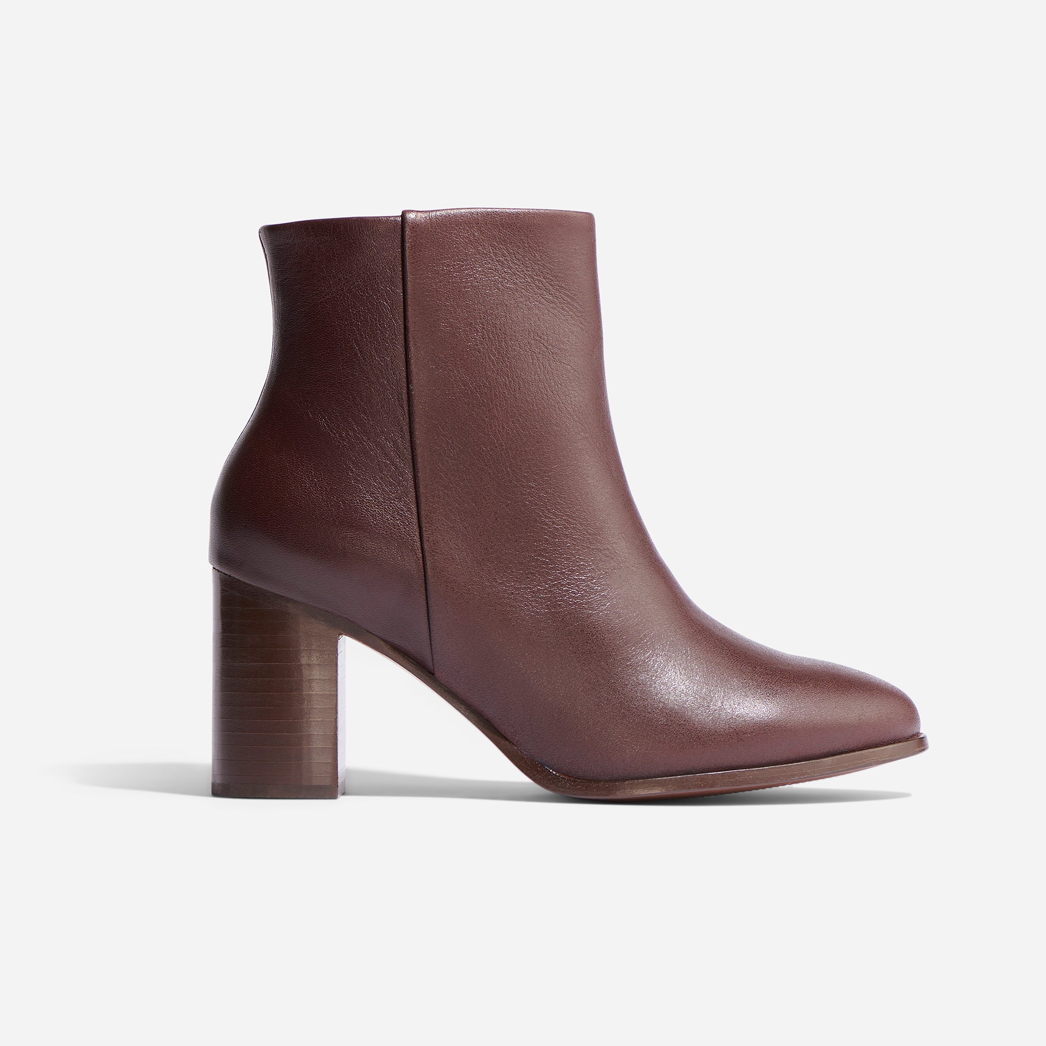 Lia Heeled Bootie Wine