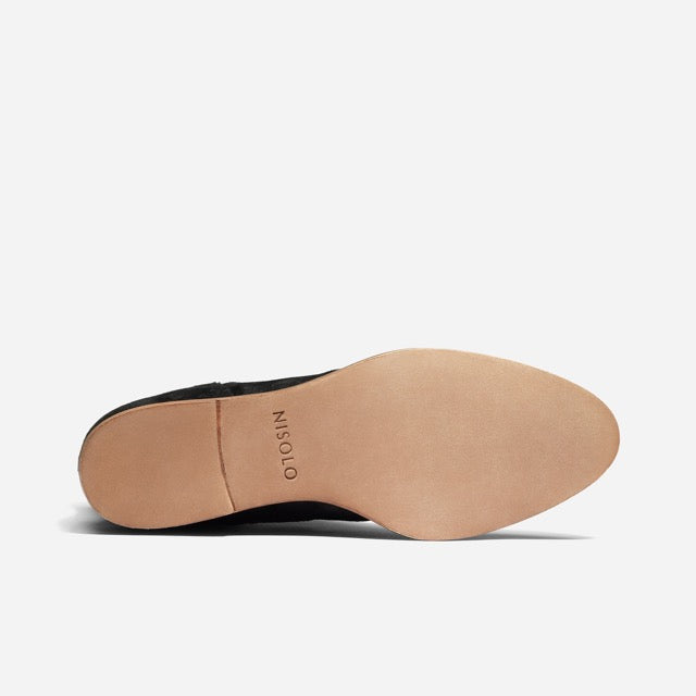 Amaya Bootie Black Suede