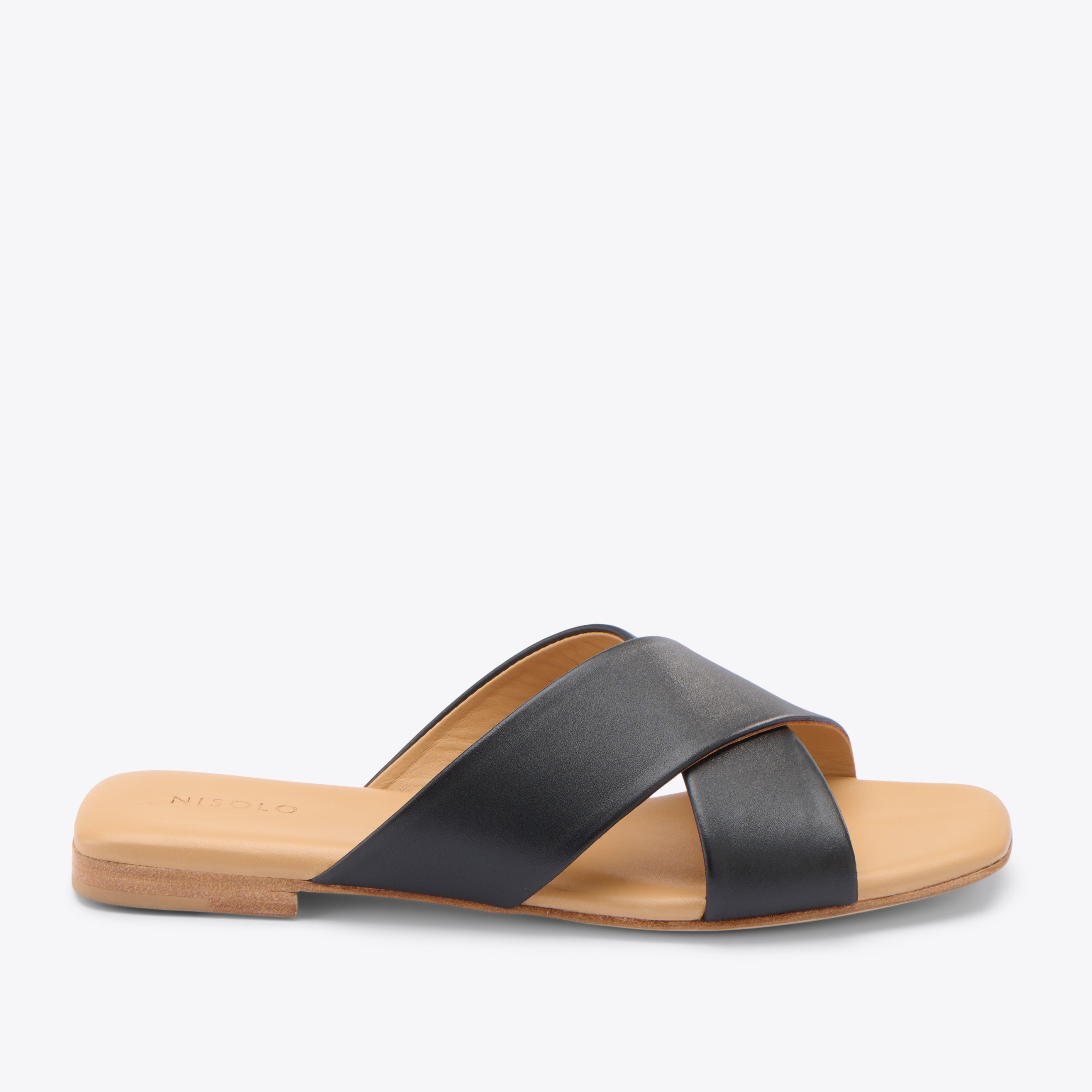 Catalina Slide Sandal Black - Main Image