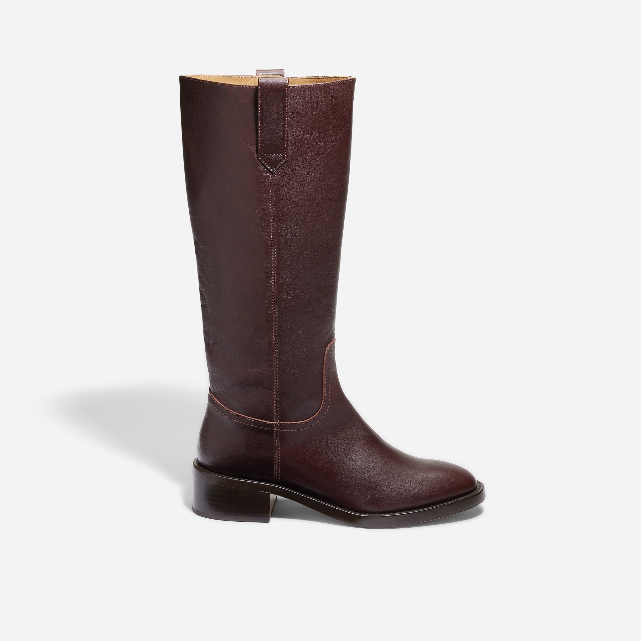 Vera Knee High Boot Wine
