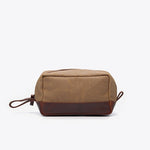 Durango Dopp Kit Waxed Canvas Leather goods Nisolo 