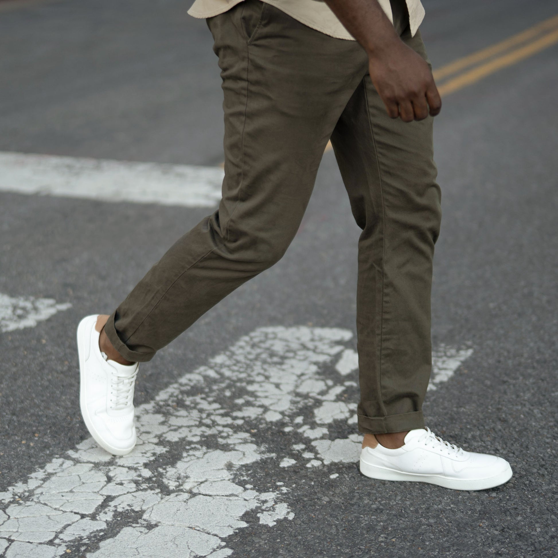 Men's Beto Go-To Court Sneaker White