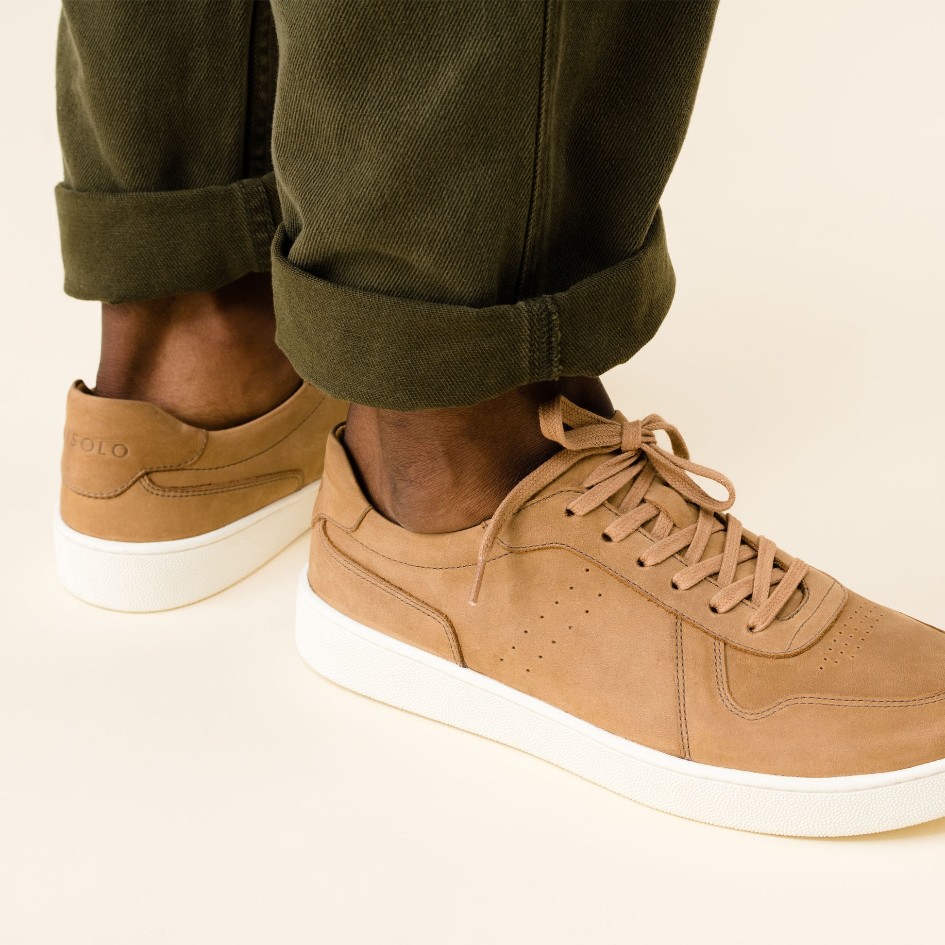 Men's Beto Go-To Court Sneaker Tobacco