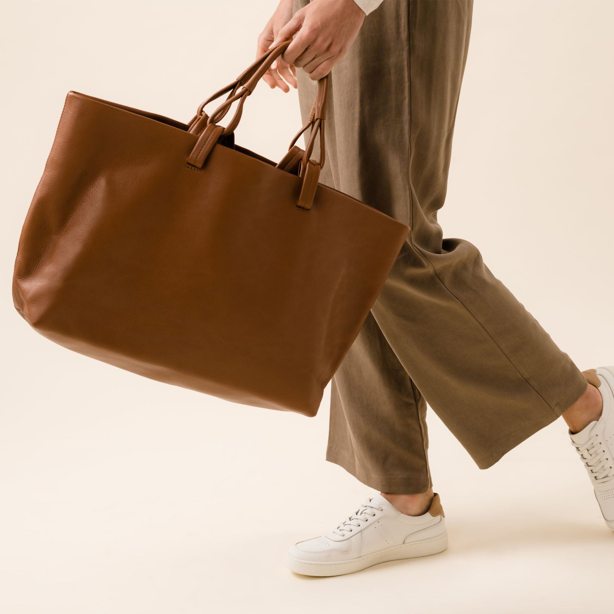 Camila Everyday Tote Caramel Leather Bag Nisolo 