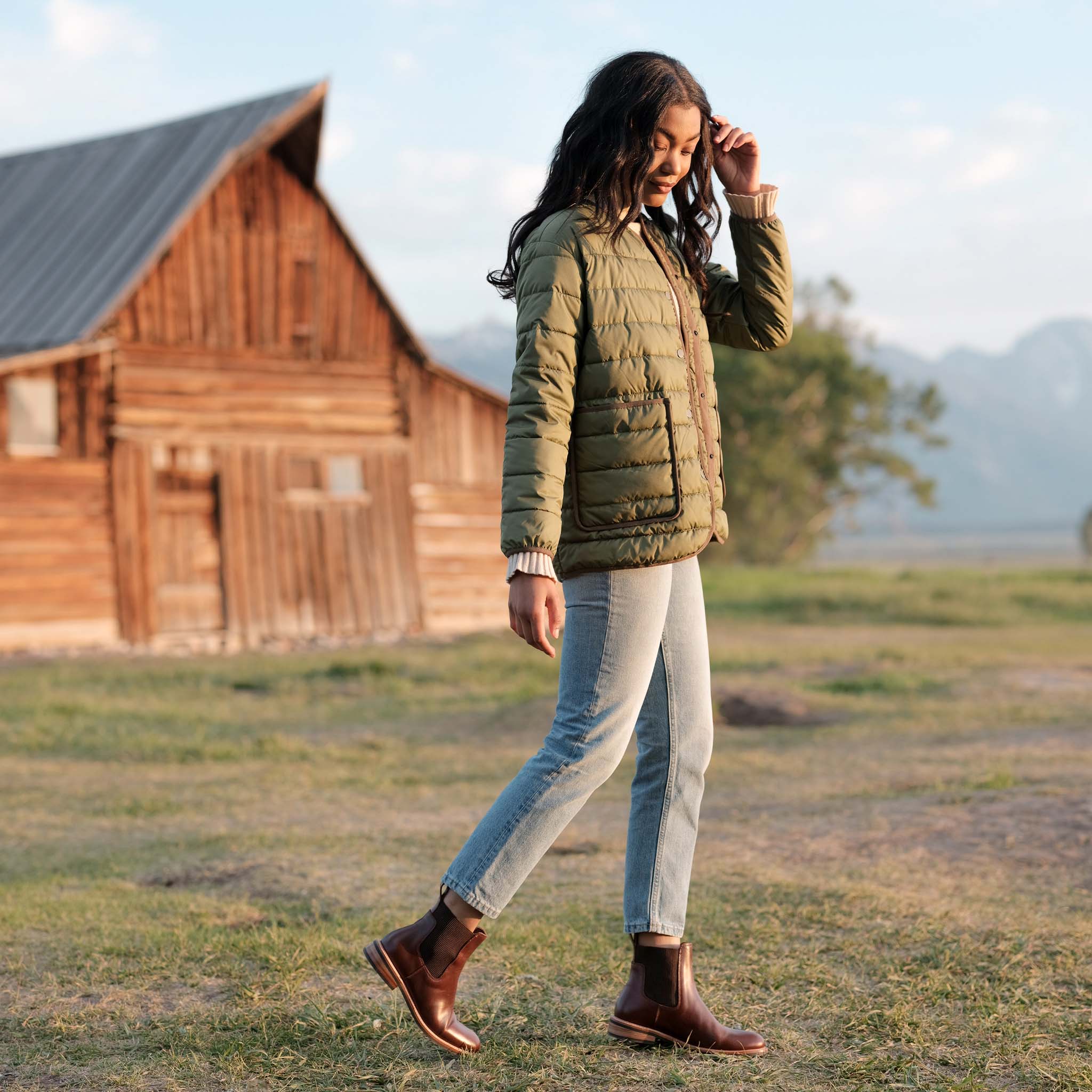 Carmen Chelsea Boot Brandy