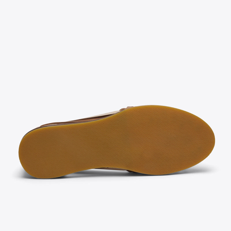 Product Image 6 Single Women's Huarache Sandal Bone/Almond Colorblock Nisolo bottom view