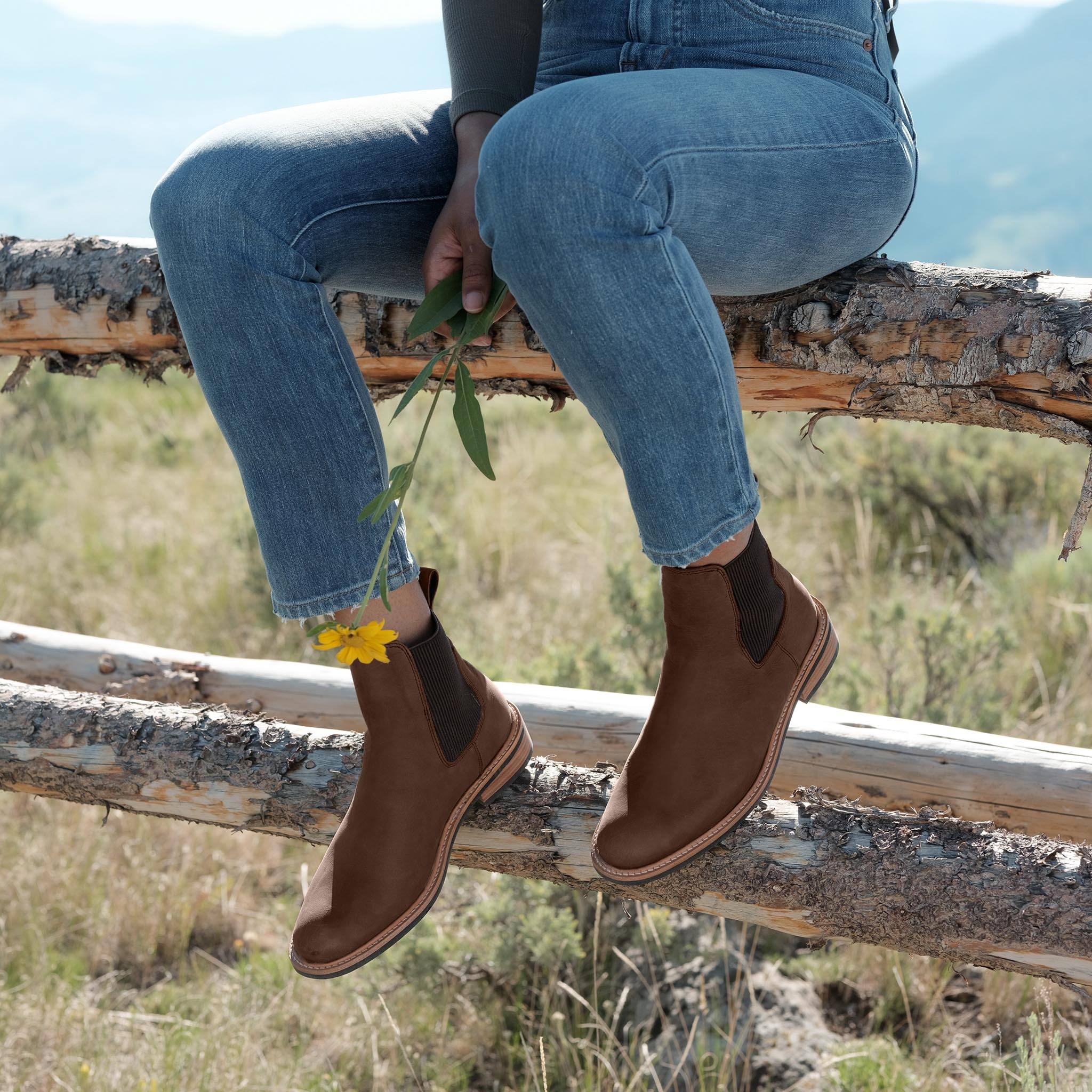 Carmen Chelsea Boot Brown