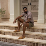 Image 1 of the Men's Huarache Sandal Saddle Brown Men's Leather Slip On Nisolo 